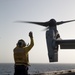 US Marines, Sailors conduct flight operations aboard USS Somerset