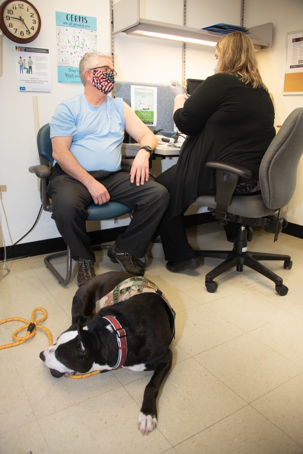 Personnel receive first COVID-19 vaccinations at Fort McCoy