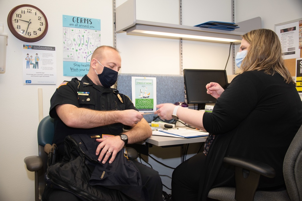 Personnel receive first COVID-19 vaccinations at Fort McCoy