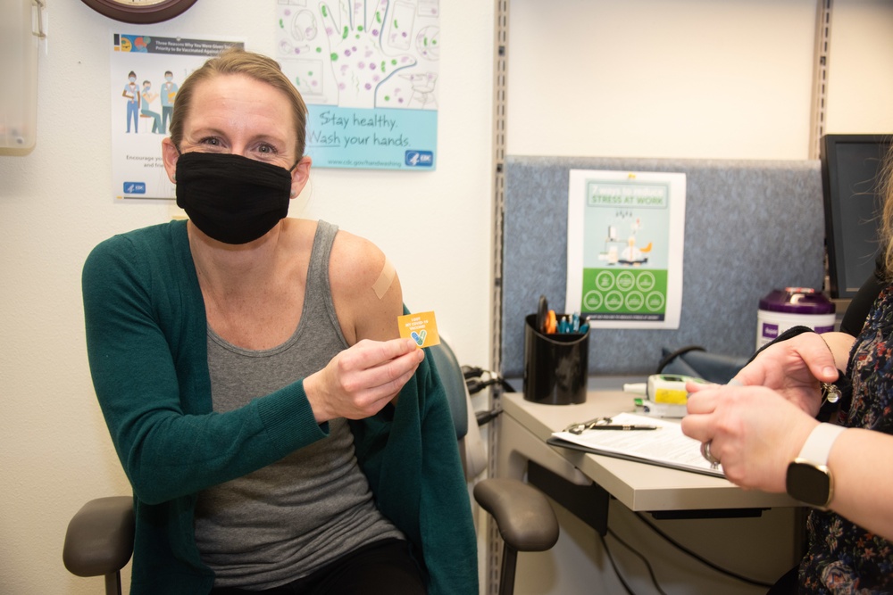 Personnel receive first COVID-19 vaccinations at Fort McCoy