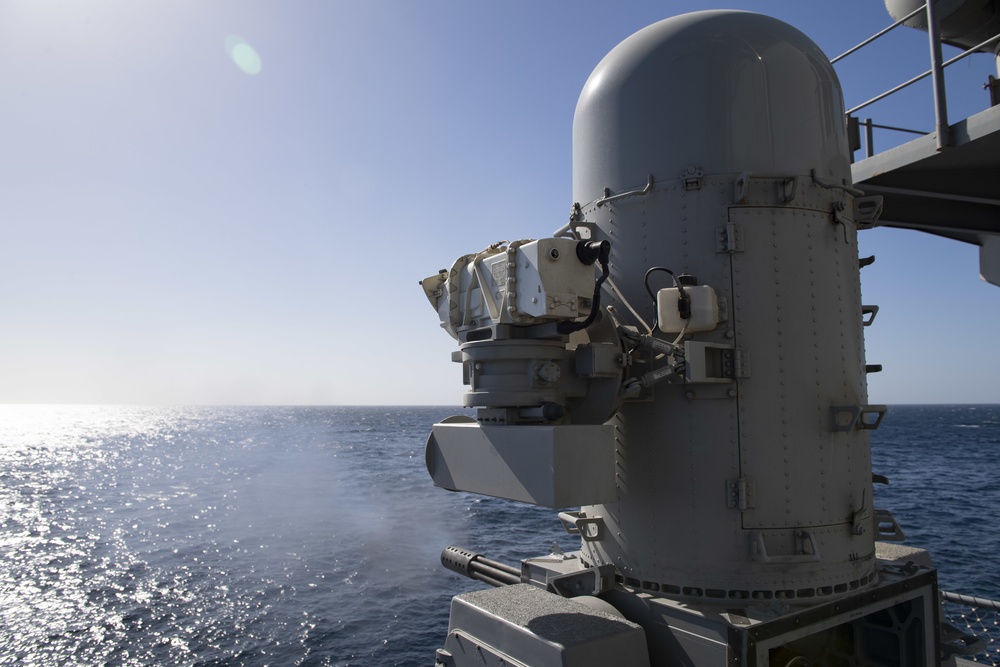 Nimitz Conducts CIWS Pac Fire