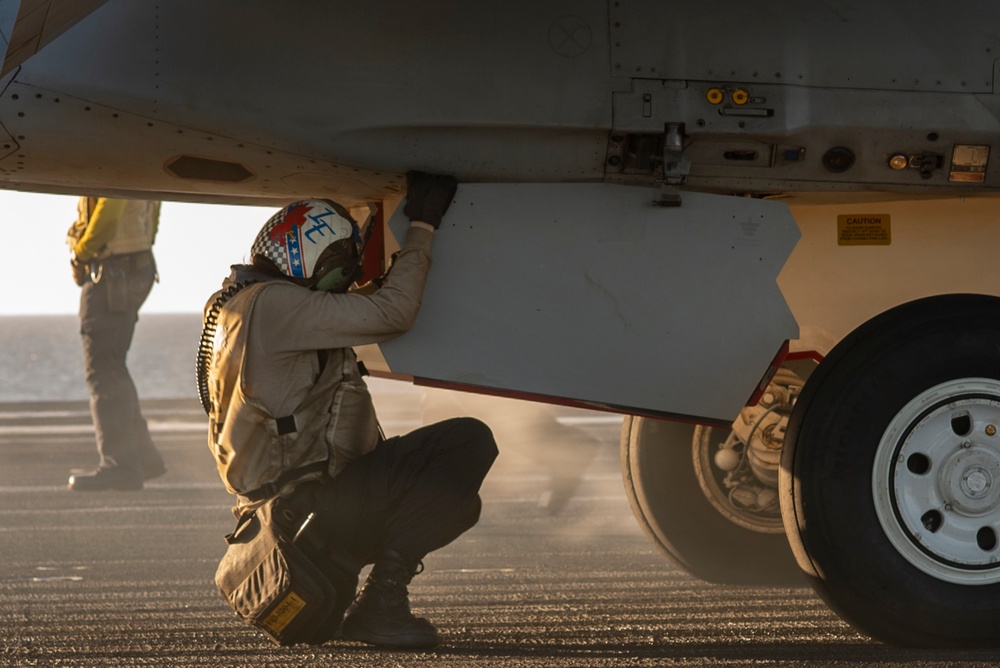 USS Nimitz Conduct Flight Operations