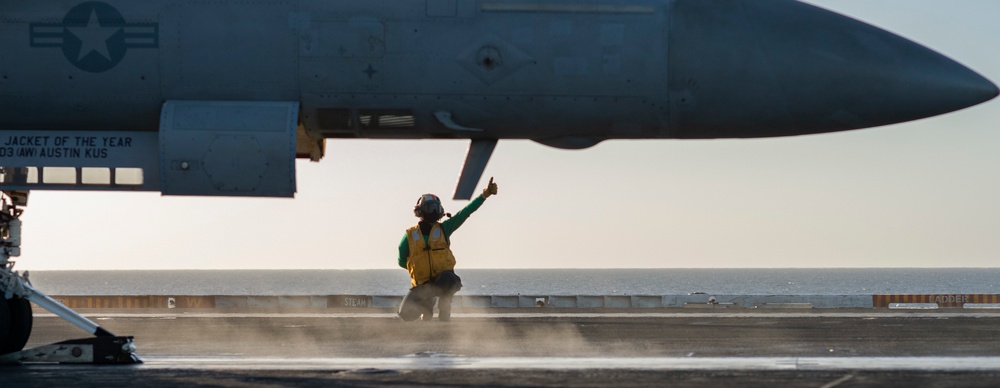 USS Nimitz Conduct Flight Operations