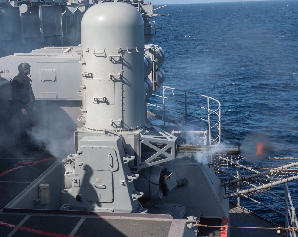 Nimitz Conducts Live-Fire Exercise