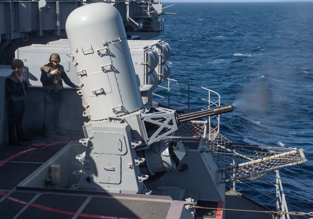 Nimitz Conducts Live-Fire Exercise