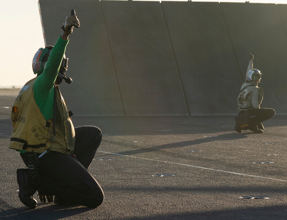 USS Nimitz Conduct Flight Operations