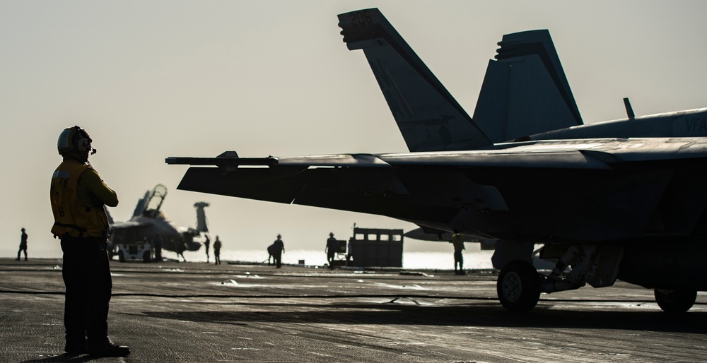 USS Nimitz Conduct Flight Operations