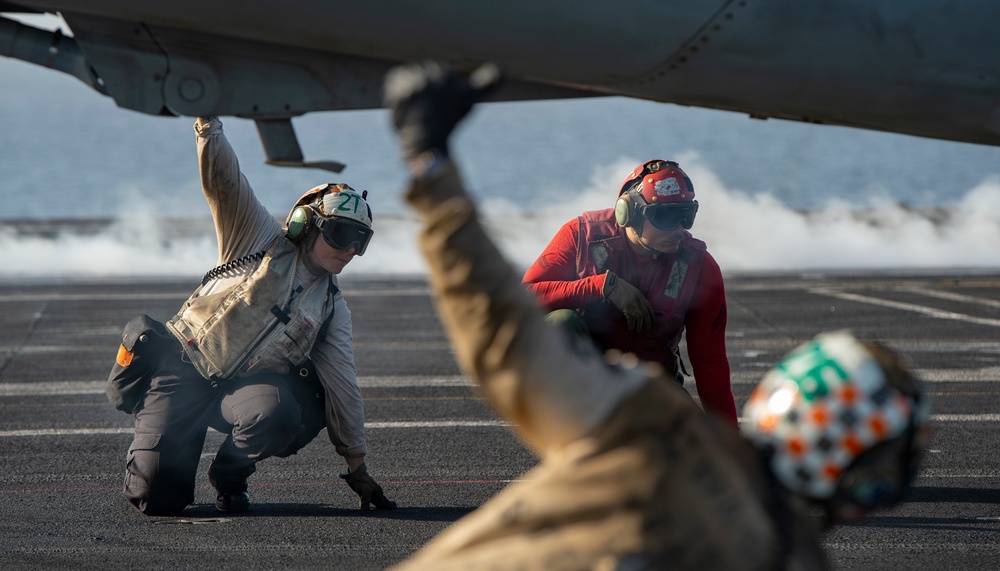 USS Nimitz Conduct Flight Operations