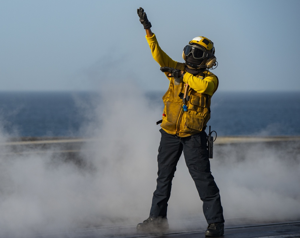 USS Nimitz Conduct Flight Operations