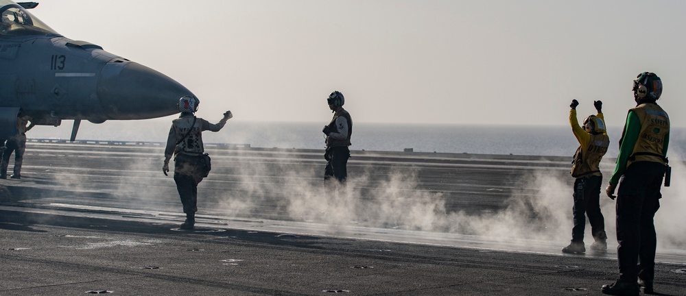 USS Nimitz Conduct Flight Operations