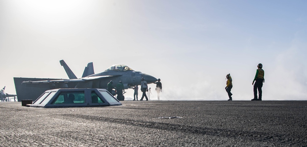 Nimitz conducts flight operations