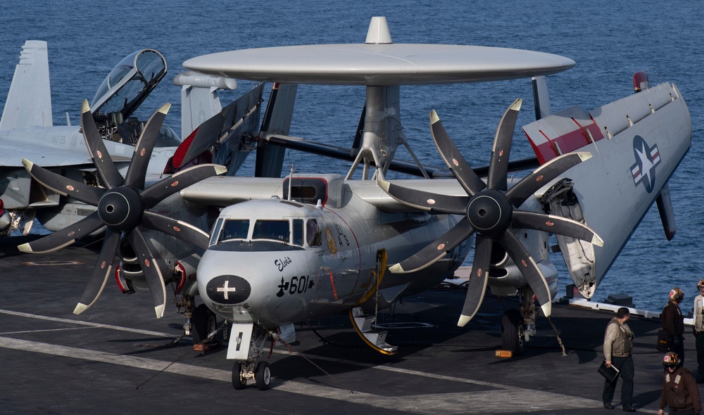 Nimitz Prepares for Flight Operations