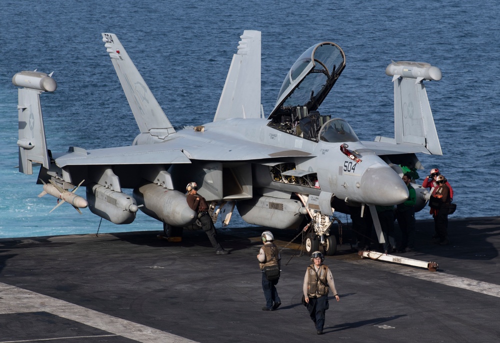 Nimitz Prepares for Flight Operations