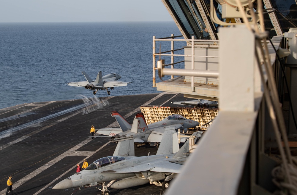 Nimitz Conducts Flight Ops