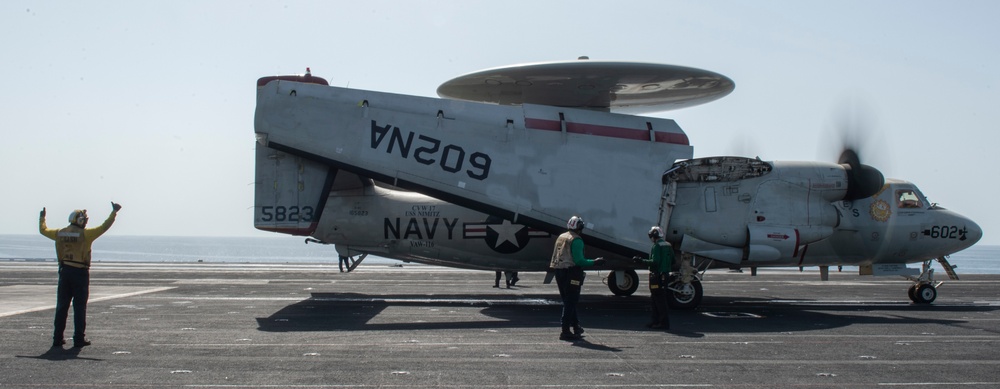 Nimitz Conducts Flight Ops