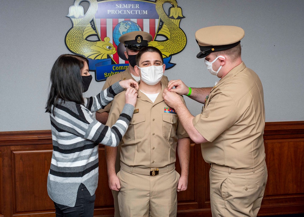 SUBLANT Holds Chief Pinning Ceremony