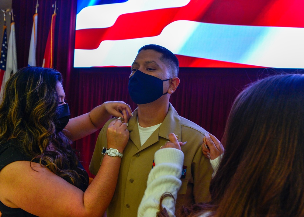 NMRTC Chief Petty Officer Pinning Ceremony