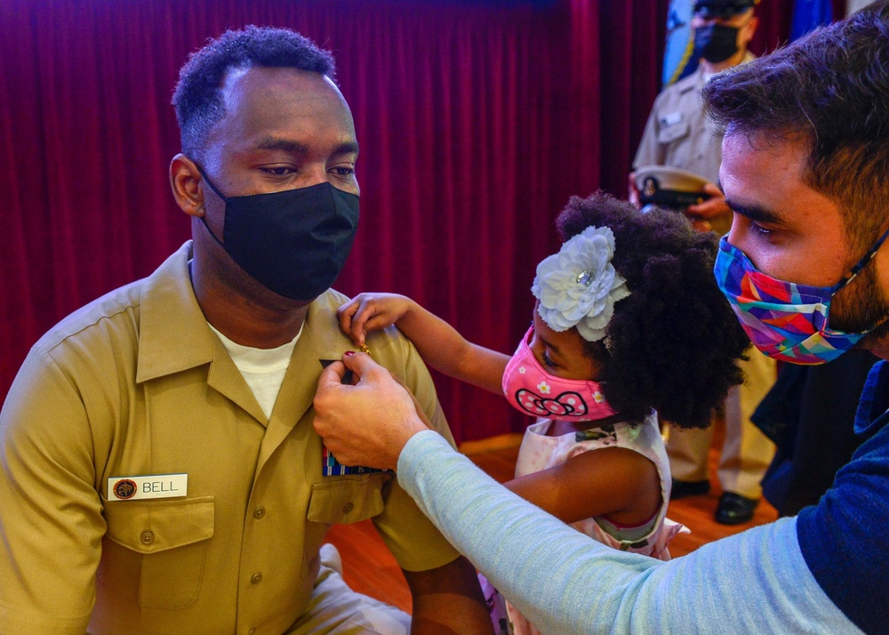 NMRTC Chief Petty Officer Pinning Ceremony