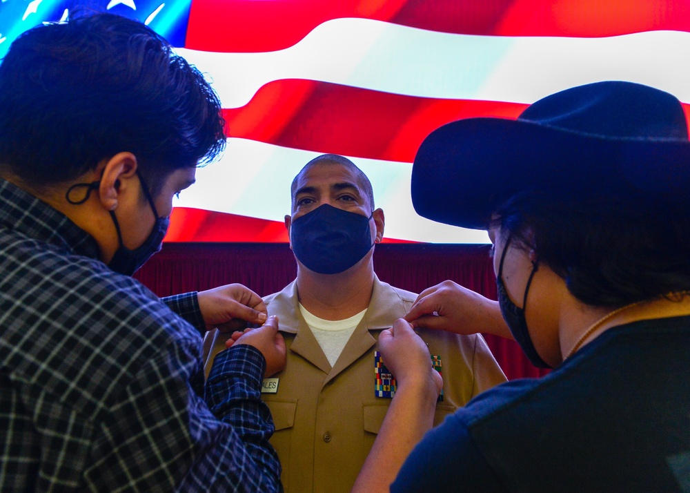 NMRTC Chief Petty Officer Pinning Ceremony