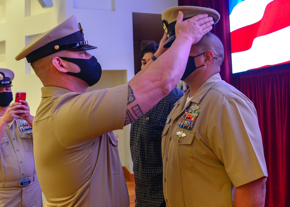 NMRTC Chief Petty Officer Pinning Ceremony