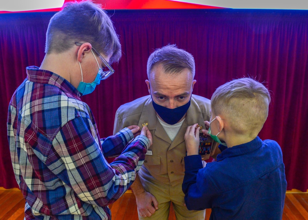 NMRTC Chief Petty Officer Pinning Ceremony