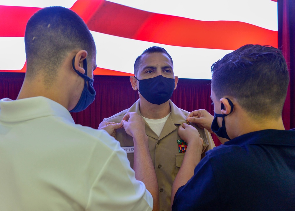 NMRTC Chief Petty Officer Pinning Ceremony