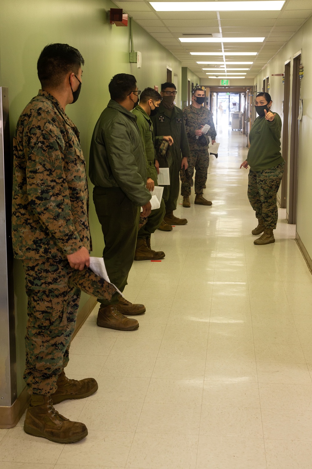 MAG-39 Marines receive COVID-19 vaccine