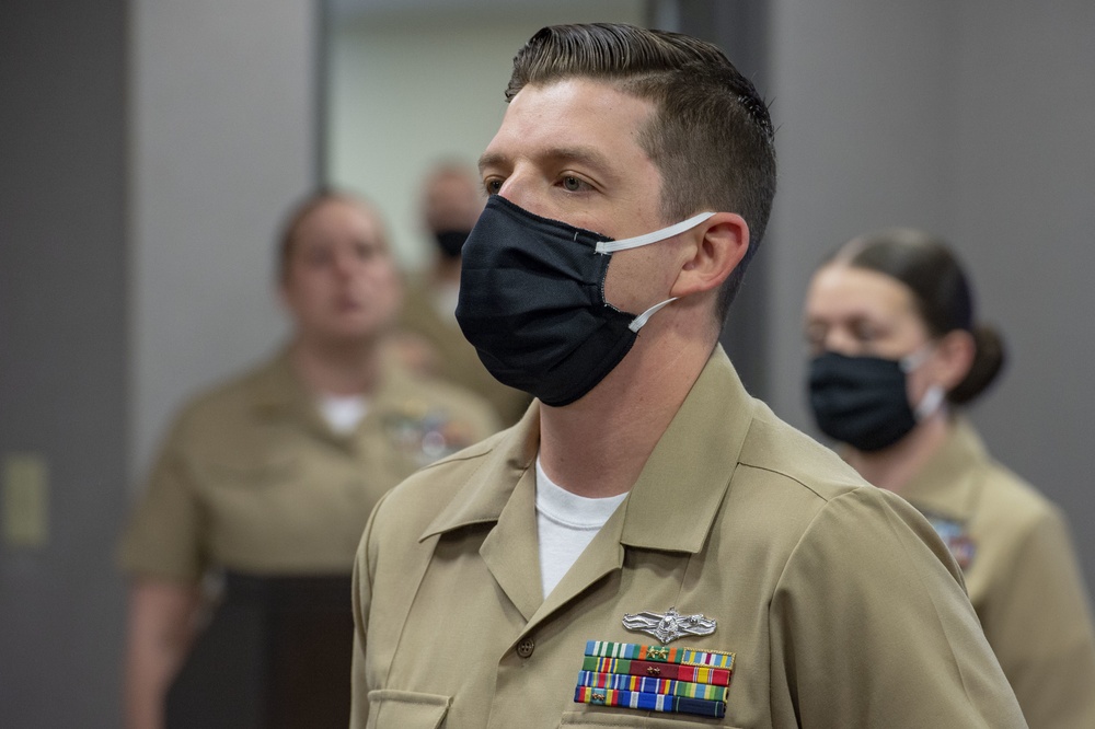 U.S. Second Fleet Chief Petty Officer Pinning Ceremony