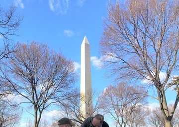 Army veterinary team introduces point-of-injury care for animals during presidential inauguration