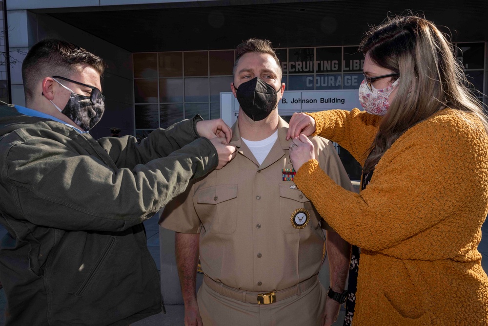 CNRC Promotes New Chief Petty Officers During Pandemic