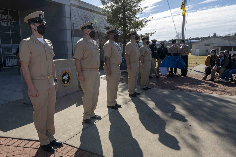 CNRC Promotes New Chief Petty Officers During Pandemic