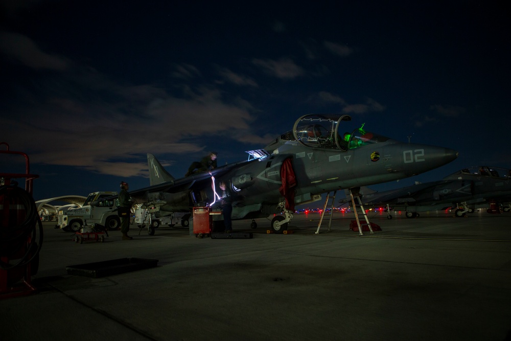 Marines train to drop bombs at a moment’s notice