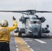 CH-53E performs touch and go drills