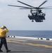 CH-53E performs touch and go drills