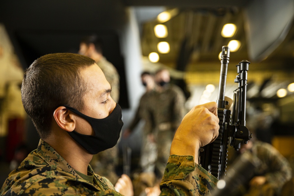 3/4 Marines practice their warfighting skills