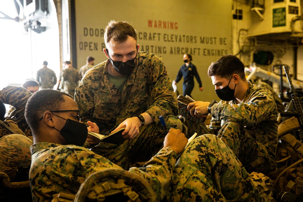 3/4 Marines practice their warfighting skills