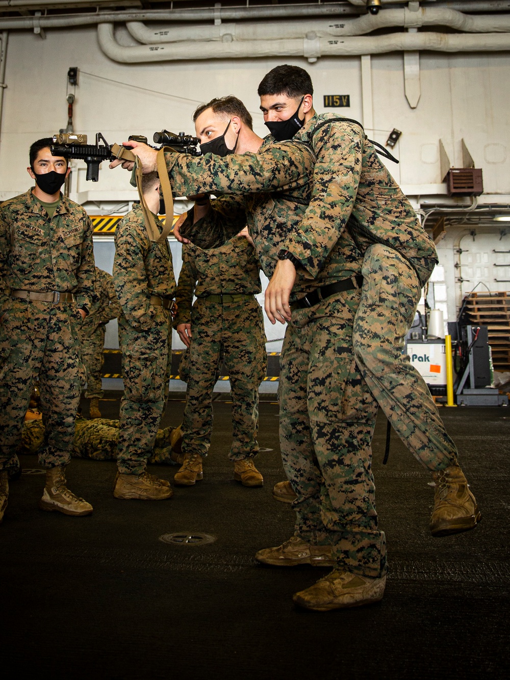3/4 Marines practice their warfighting skills