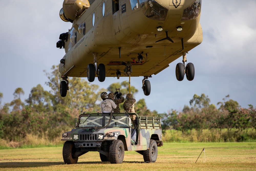 25th Division Sustainment Brigade: Sling Load Ops Training Day 4