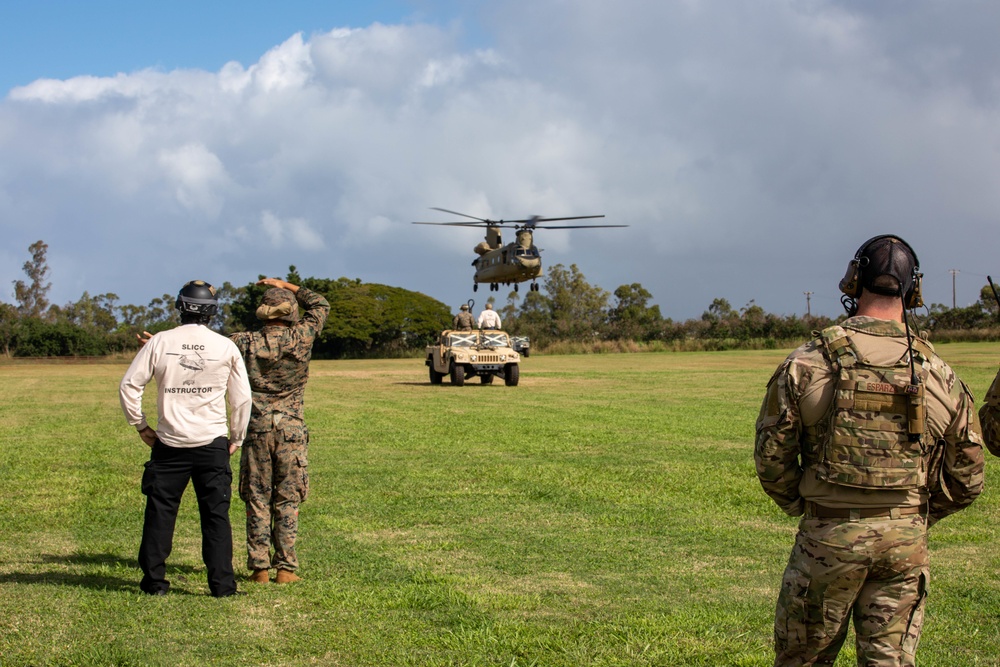 25th Division Sustainment Brigade: Sling Load Ops Training Day 4