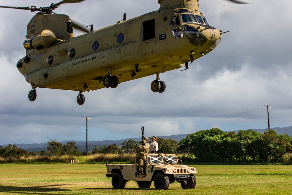 25th Division Sustainment Brigade: Sling Load Ops Training Day 4