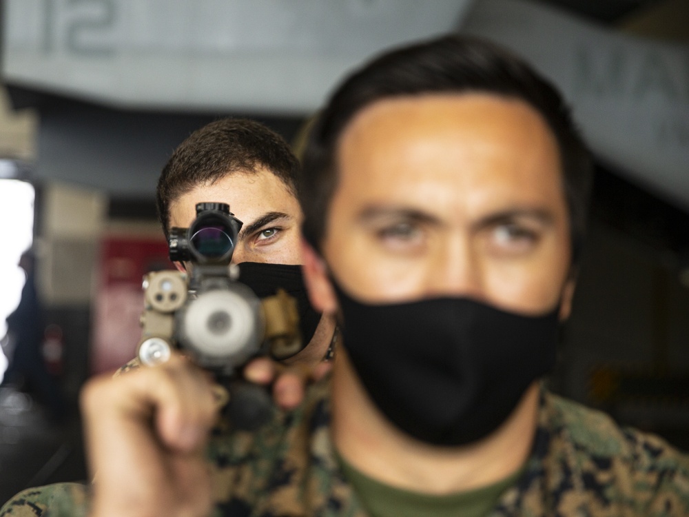 3/4 Marines practice their warfighting skills