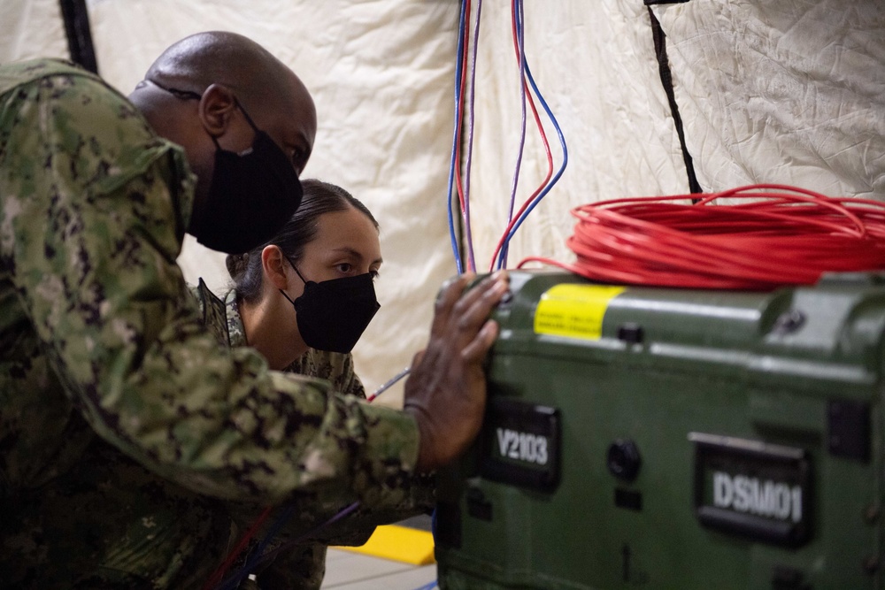 CTF 75 Sets up Maritime Operations Center