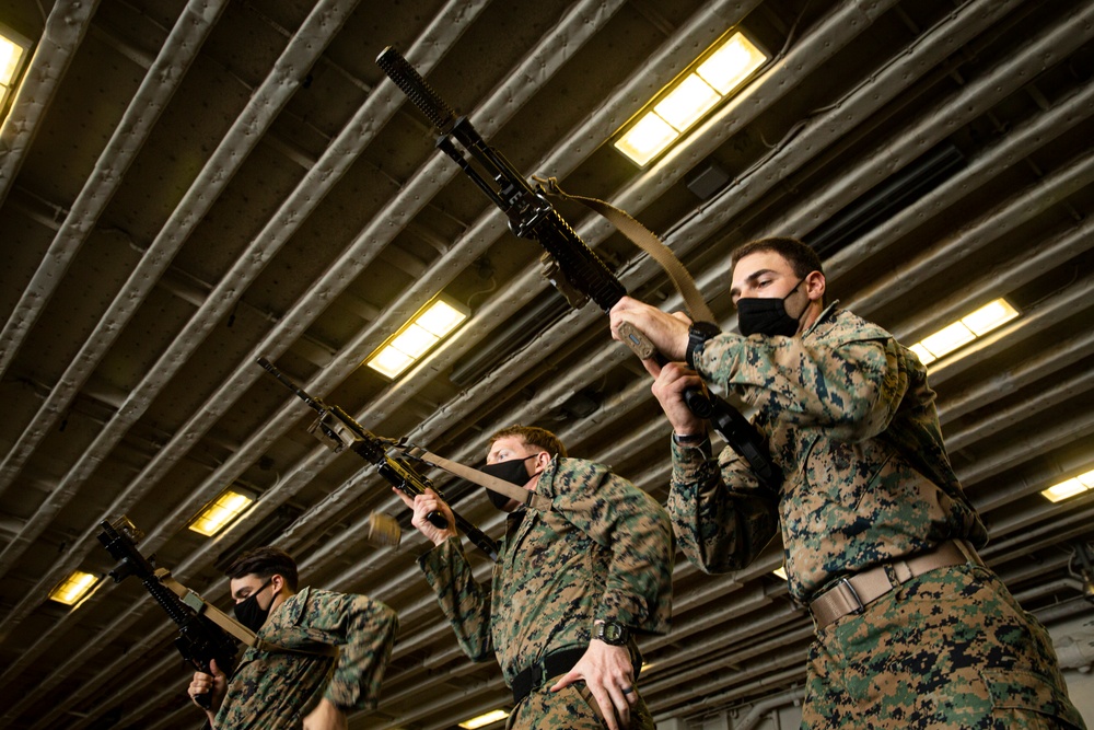 3/4 Marines practice their warfighting skills
