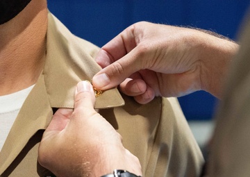 CPO Pinning Ceremony Held on Camp Covington