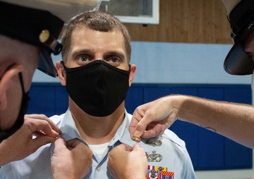 CPO Pinning Ceremony Held on Camp Covington