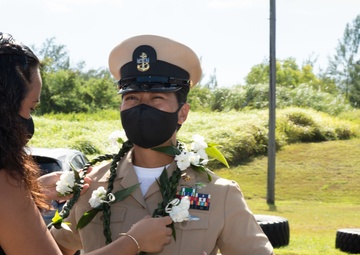 CPO Pinning Ceremony Held on Camp Covington