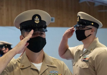 CPO Pinning Ceremony Held on Camp Covington