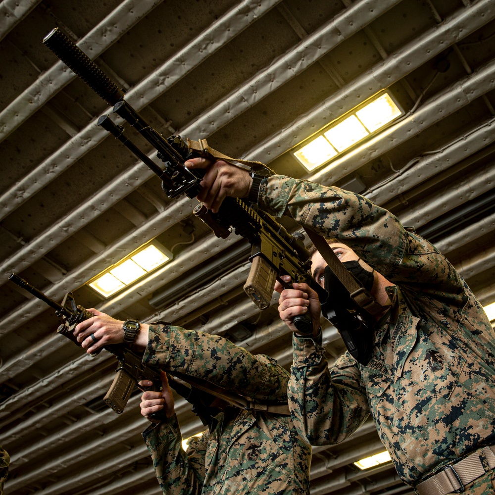 3/4 Marines practice their warfighting skills