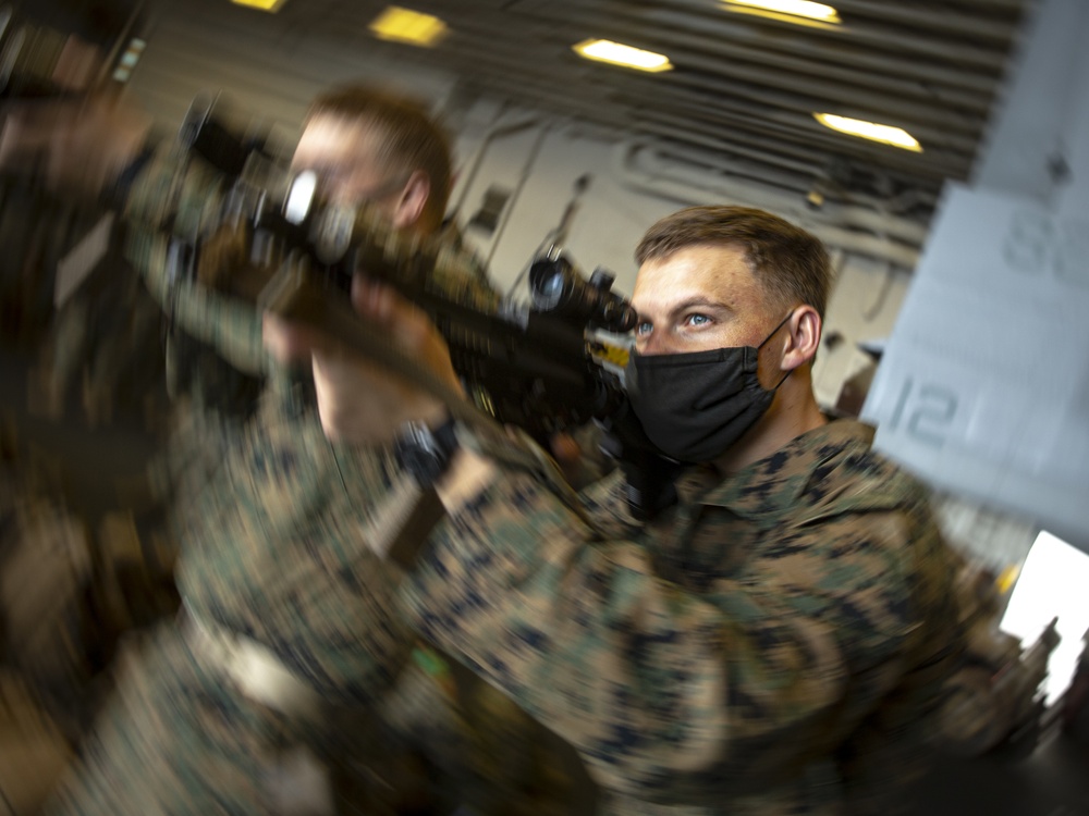 3/4 Marines practice their warfighting skills