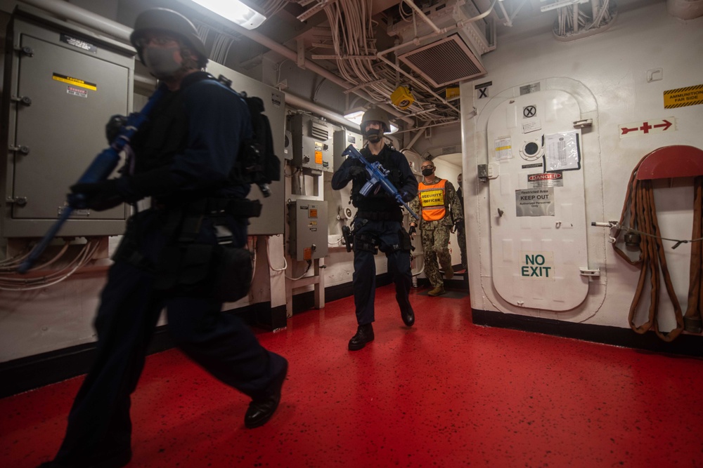 USS New Orleans VBSS Training